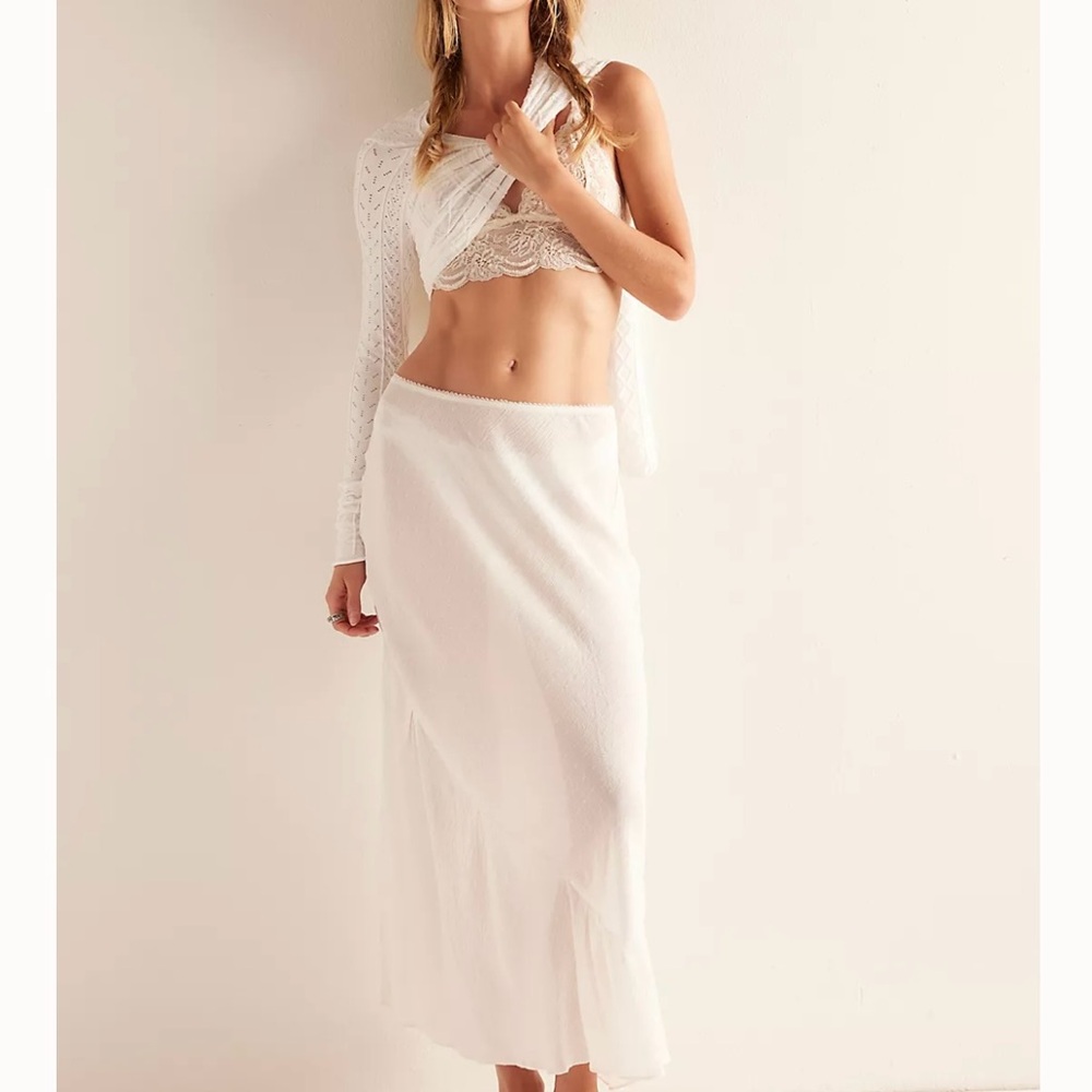 NWT Intimately FP Sweet On You Bias Half Slip